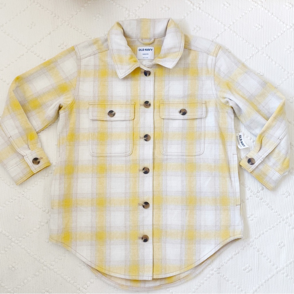 Yellow Plaid Flannel